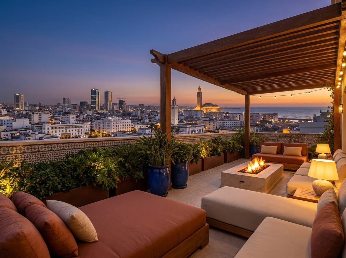 Ático exclusivo en Casablanca (Anfa)
